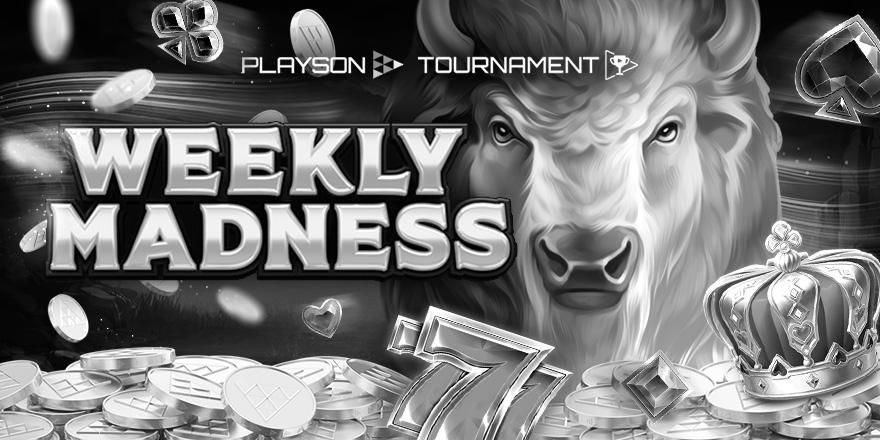 Tournament from Playson "Weekly Madness"
