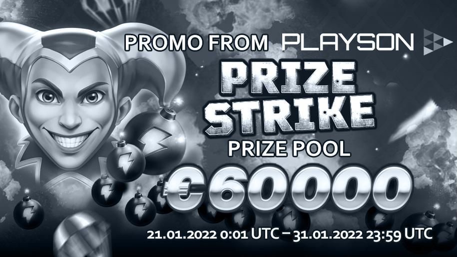 Promo from Playson "Prize Strike"
